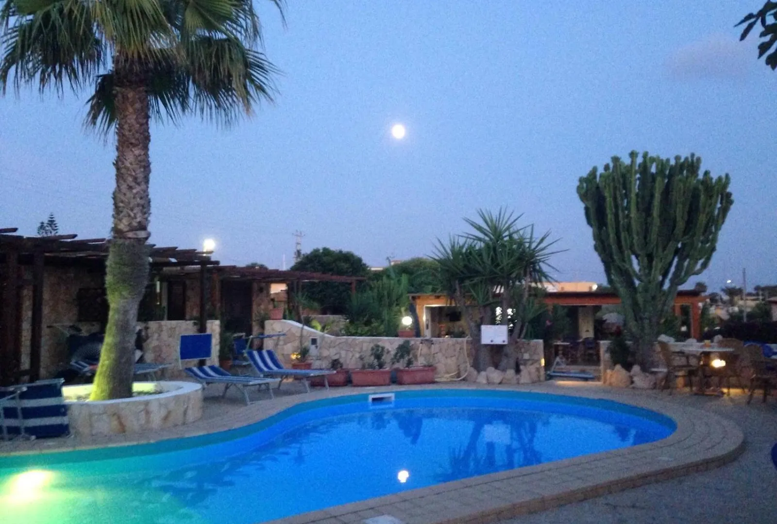 Lägenhetshotell Le Villette Di Cala Madonna Lampedusa